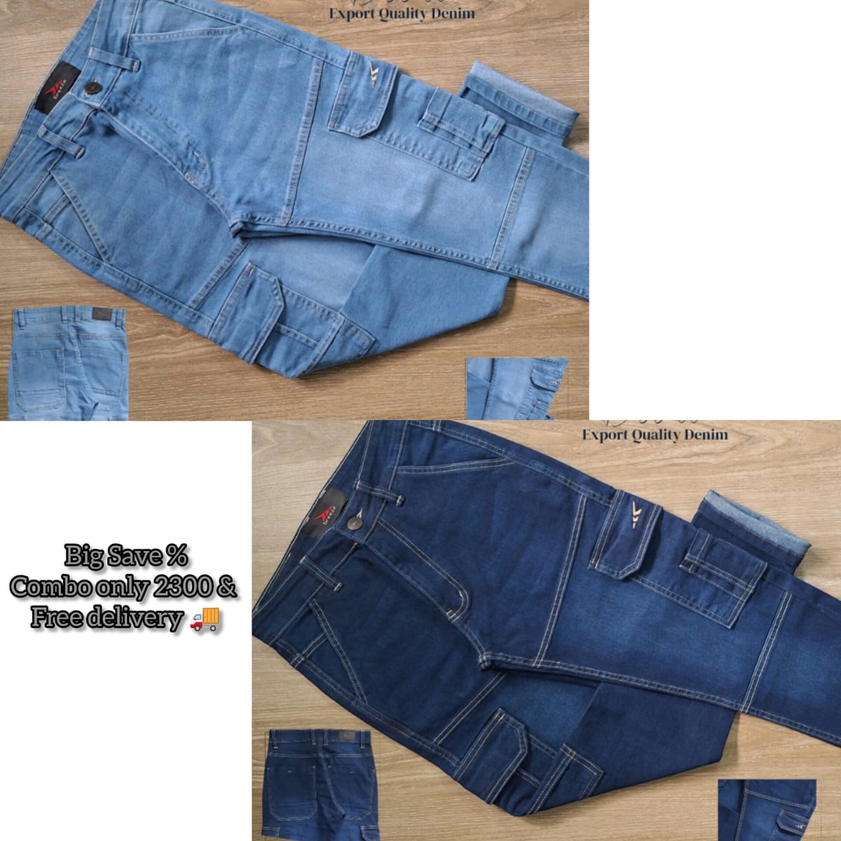 Premium Combo ( Light Blue & Deep Blue)